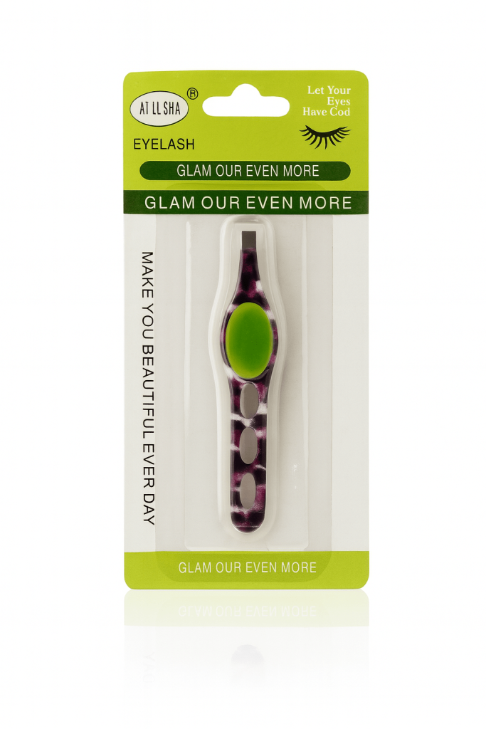 ملاقط الرموش الملونة: Colorful Eyelash Tweezers