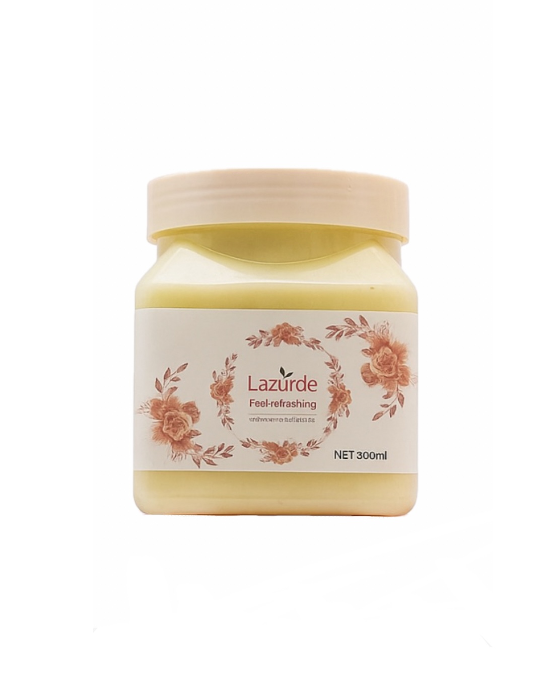 مقشر لازوردي الاصفر للجسم و الوجه للبشرة الدهنية Lazurde Feel Refreshing Say Goodye To Oilly Skin 300 ml