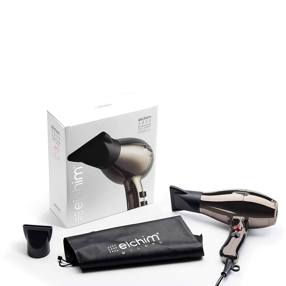 الكم مجفف الشعر 3600 الأيوني التيتانيوم Elchim 3900 Healthy Ionic Titanium Hair Dryer - الصورة 5
