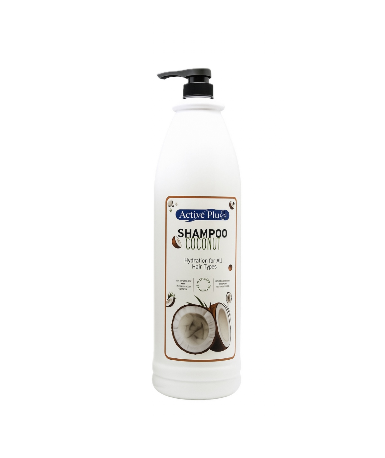 شامبو اكتيف بلاس لجميع أنواع الشعر بجوز الهند: Coconut All Hair Types Shampoo