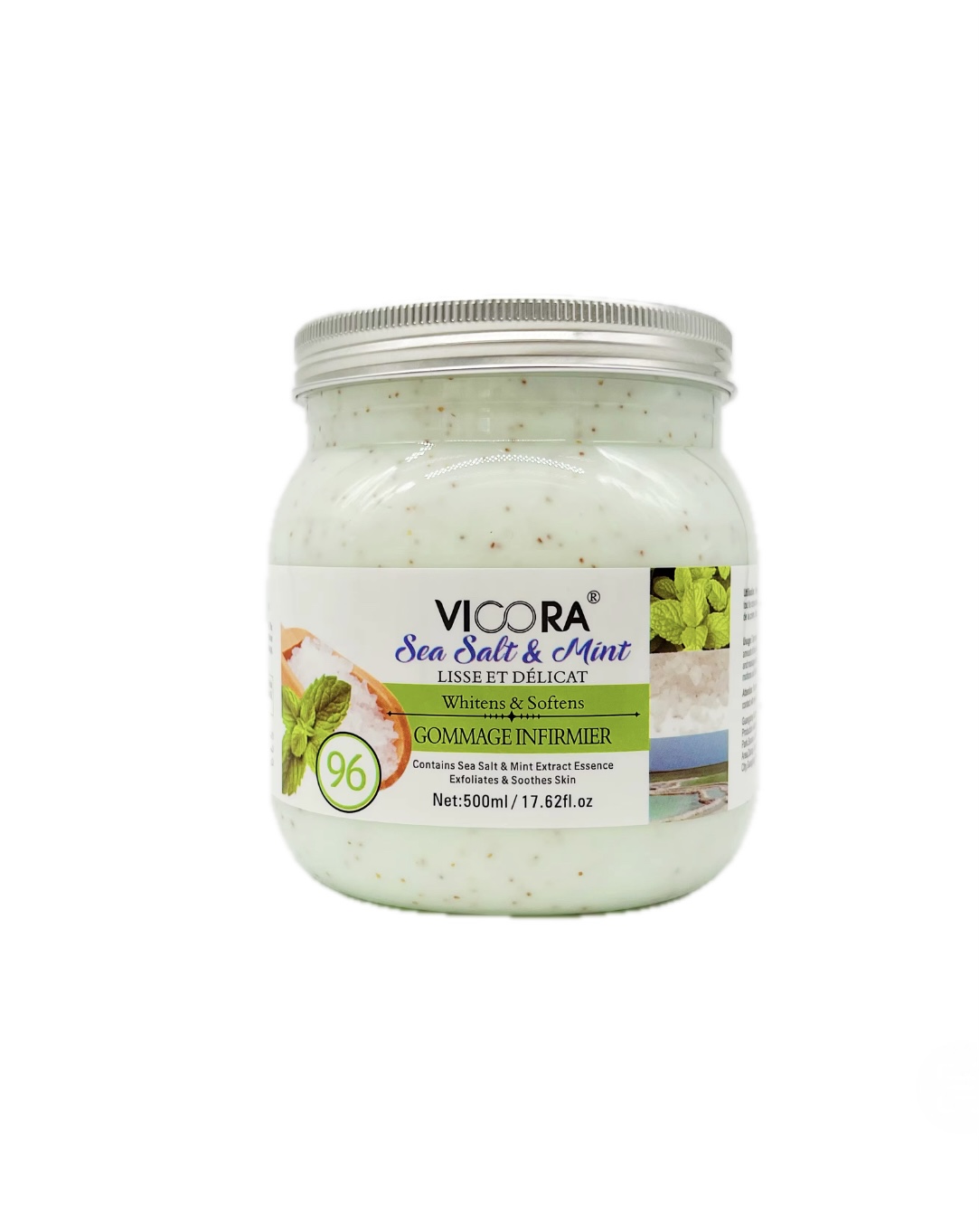 مقشر الملح والنعناع Sea Salt & Mint Scrub 500 ml