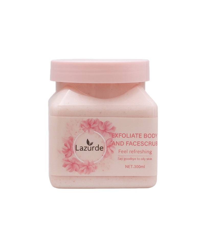مقشر لازوردي الوردي للبشرة الدهنية Lazurde Oily Skin Scrub 300 ml