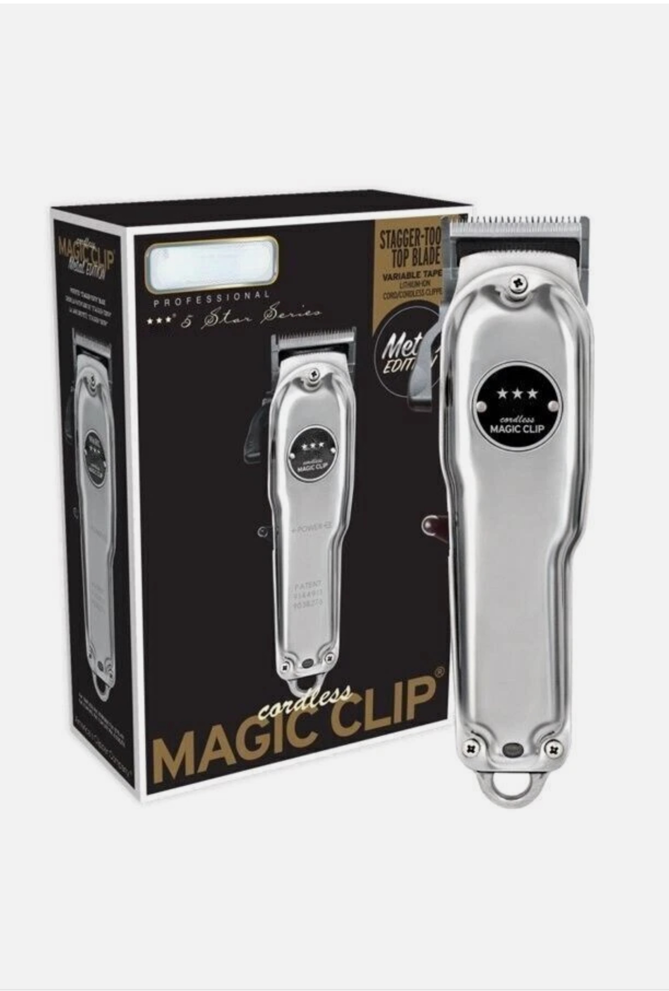 وال ماكينة حلاقة كوردليس ماجيك كليب - ميتل | WAHL Cordless Magic Clip Metal- Edition - الصورة 3