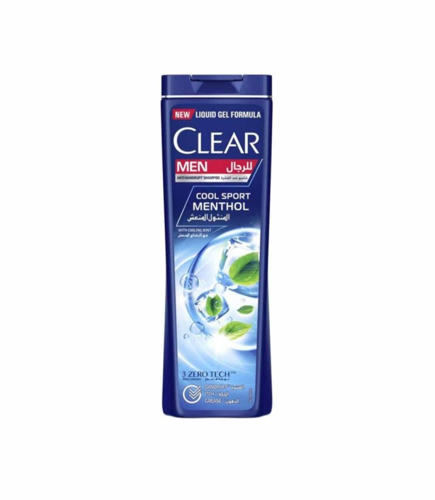 شامبو ضد القشرة كول سبورت منثول من كلير Clear Men Cool Sport Menthol للرجال 360 مل