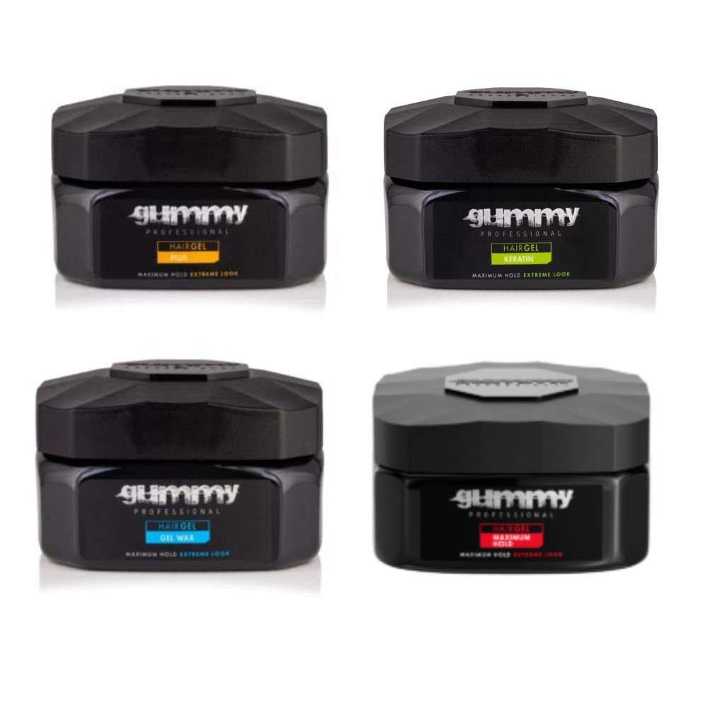 جل شعر Gummy بروفيشنال بالكيراتين 220مل – تثبيت فائق (Extreme Look)  Gummy Professional Hair Gel Keratin – Maximum Hold (Extreme Loo - الصورة 2