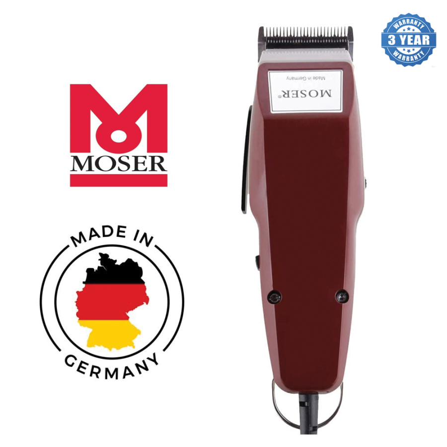 ماكينة حلاقة شعر موزر 1400 سلكيّة – صنع في ألمانيا  Moser 1400 Corded Hair Clipper – Made in Germany