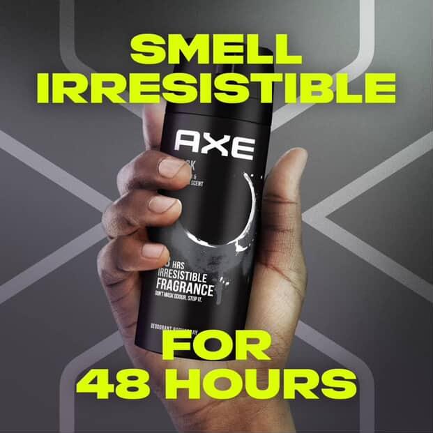 بخاخ مزيل العرق بلاك من اكس Axe Black للرجال 150 مل - الصورة 2
