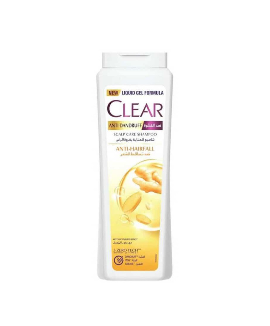 شامبو و بلسم ضد القشرة وذ جينجير روتس 2in1 من كلير Clear With Inger Root للنساء 180 مل