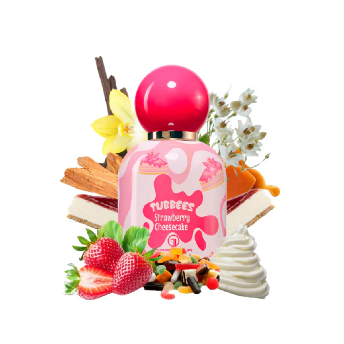 عطر توبيز – تشيز كيك الفراولة 🍓🍰  Tubbees – Strawberry - الصورة 2