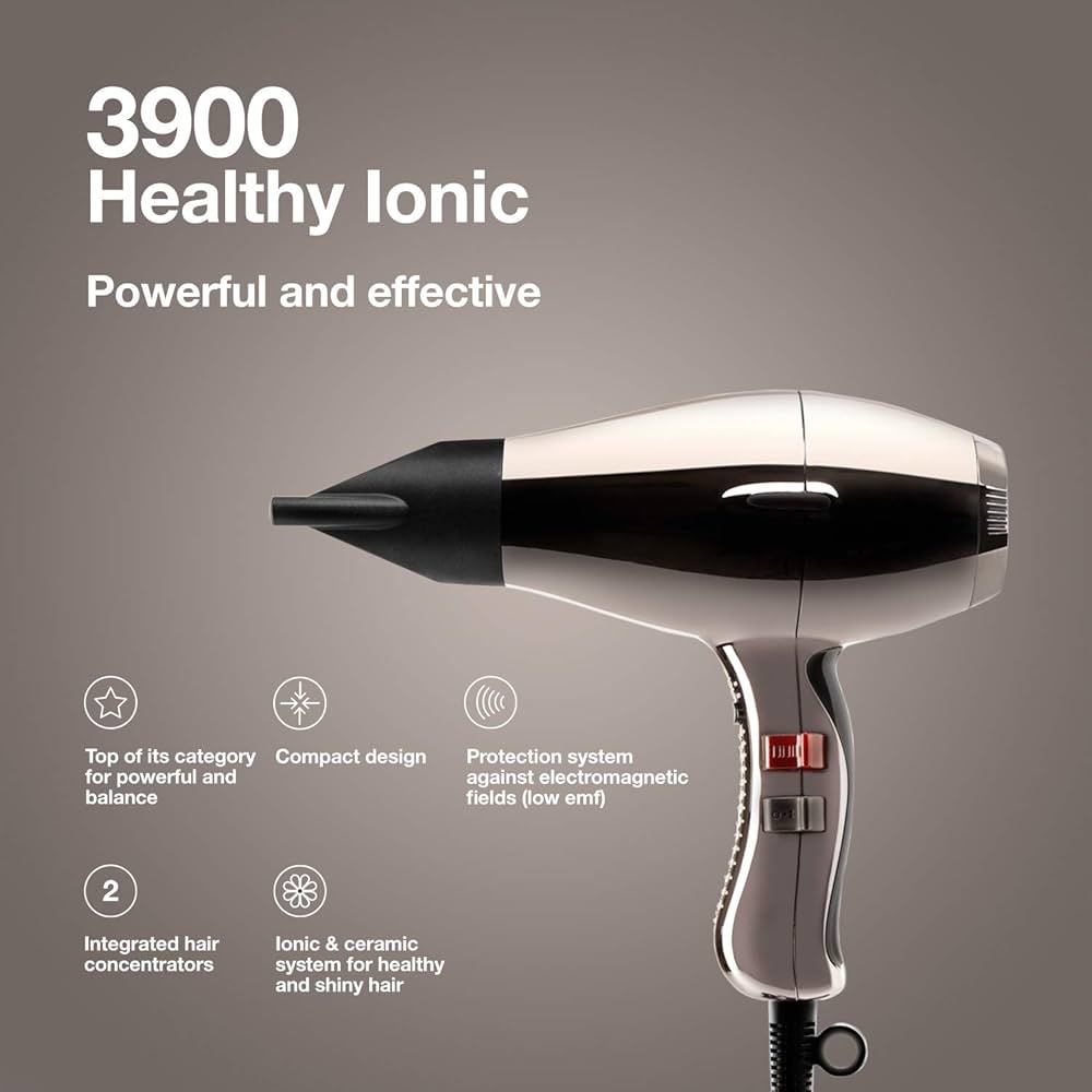 الكم مجفف الشعر 3600 الأيوني التيتانيوم Elchim 3900 Healthy Ionic Titanium Hair Dryer - الصورة 4