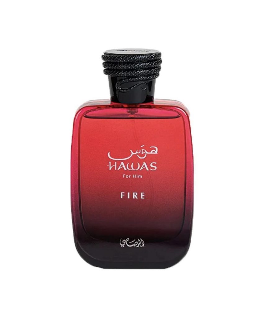 عطر هوس فاير الرصاصي Hawas Fire Rasasi لكلا الجنسين 100 مل