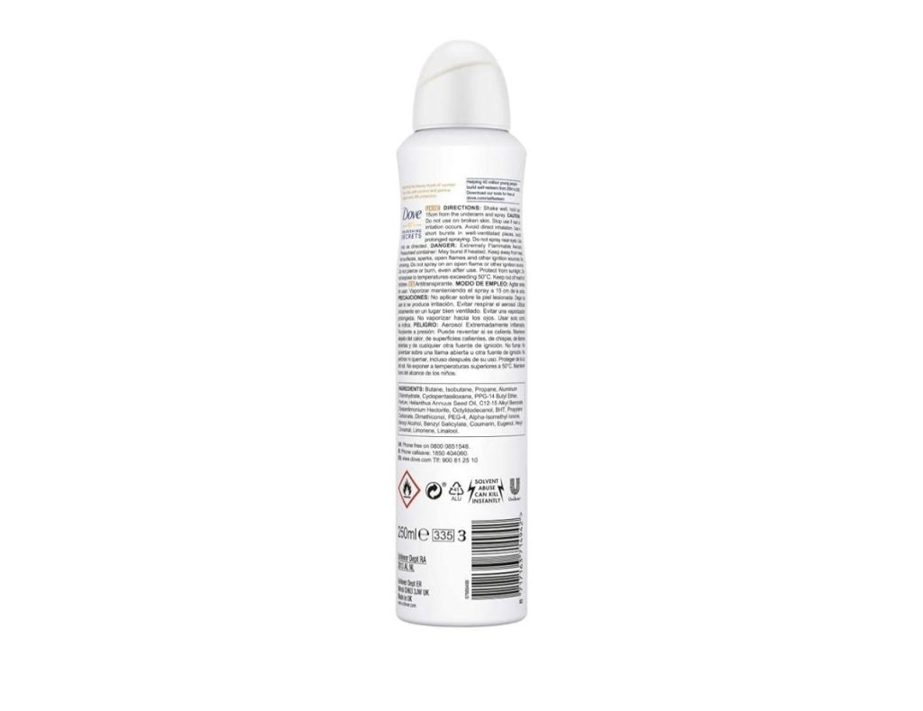⁦معطر دوف جوز الهند- Dove 250ml⁩ - الصورة ⁦3⁩