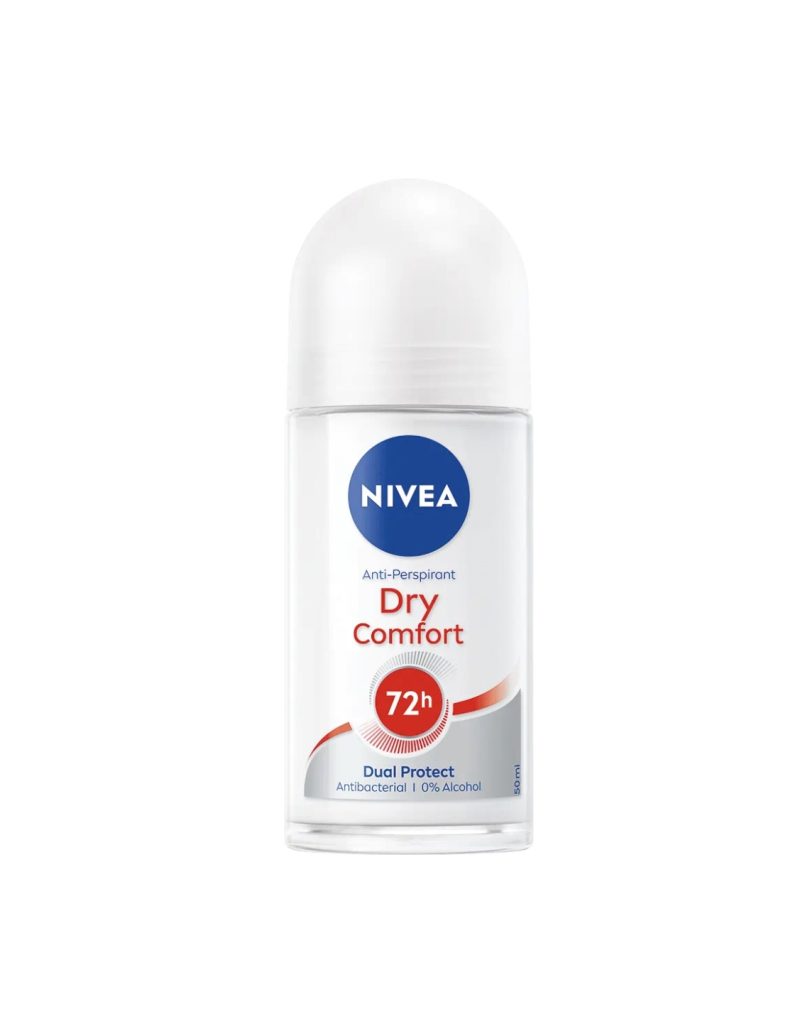 نيفيا رول اون مزيل عرق ادراي كومفورت NIVEA Dry Comfort للنساء 50 مل