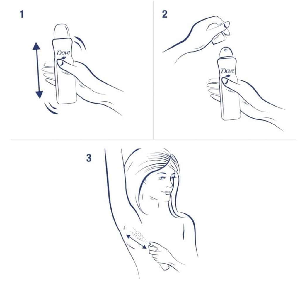 ⁦معطر دوف تفاح - 250ml Dove⁩ - الصورة ⁦3⁩