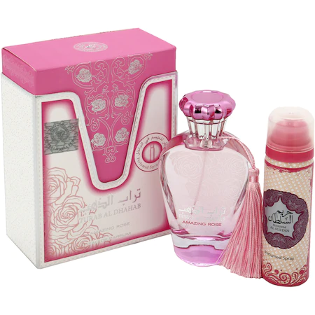 عطر تراب الذهب روز من ارض الزعفران Turab Al Dhahab Rose للنساء 100 مل 3 (0) 17 يطلب الآن - الصورة 2