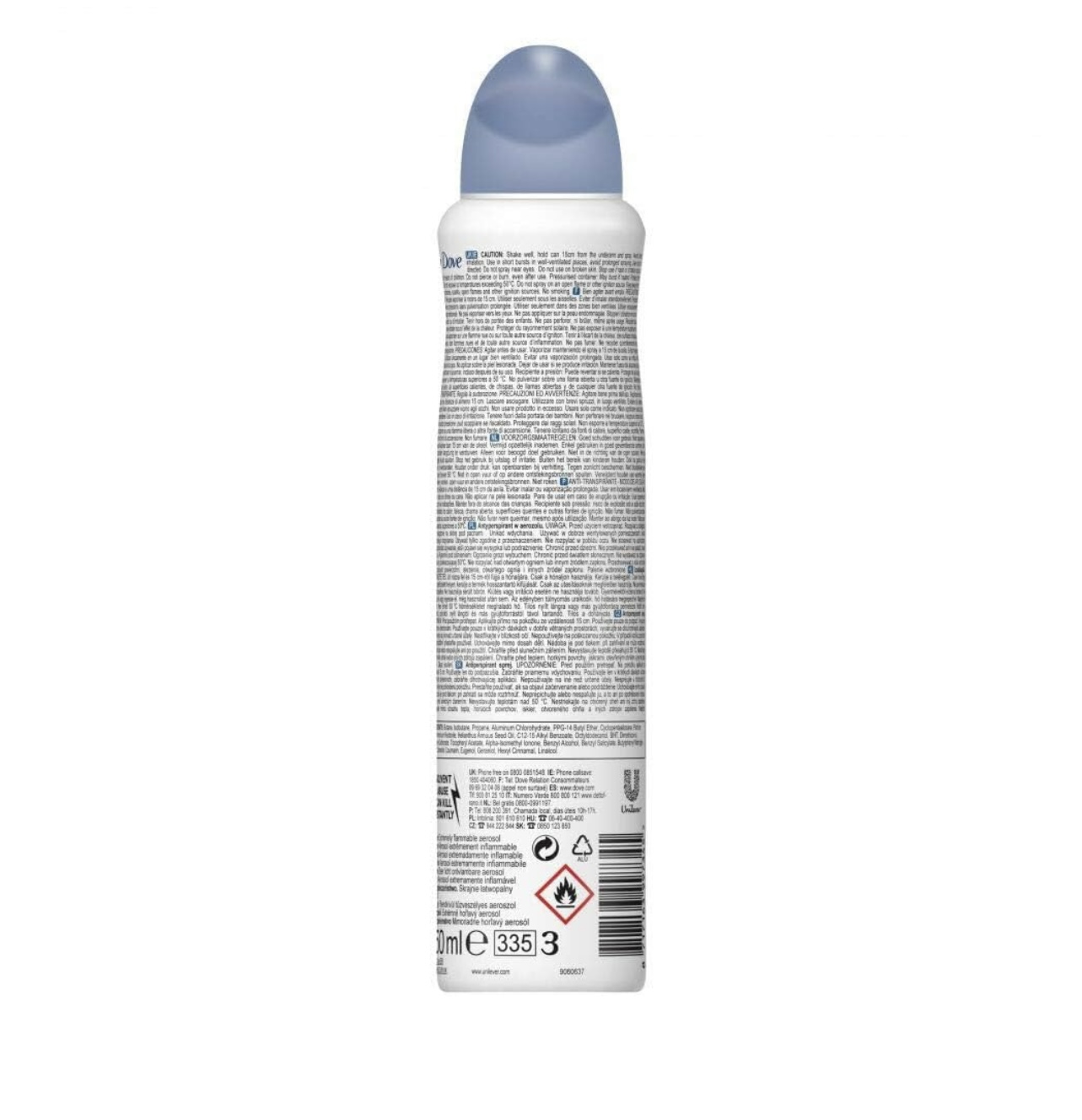 معطر دوف حليب - Dove 250ml - الصورة 2