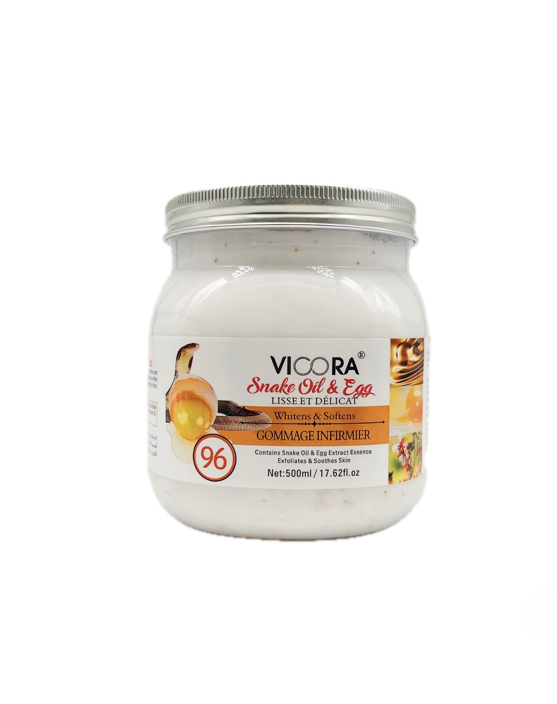 مقشر بزيت الثعبان والبيض Snake Oil & Egg Exfoliator 500 ml