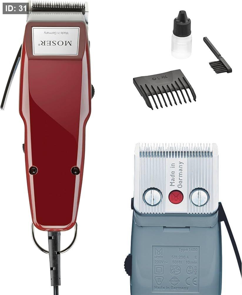 ماكينة حلاقة شعر موزر 1400 سلكيّة – صنع في ألمانيا  Moser 1400 Corded Hair Clipper – Made in Germany - الصورة 4