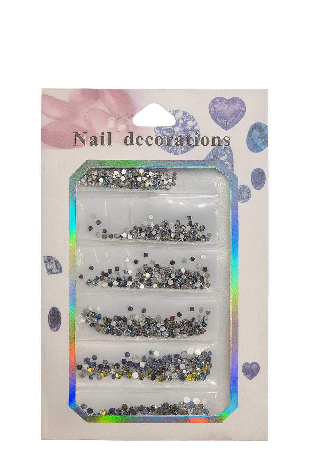 زينة الأظافر بالأحجار اللامعة Glitter Nail Rhinestones
