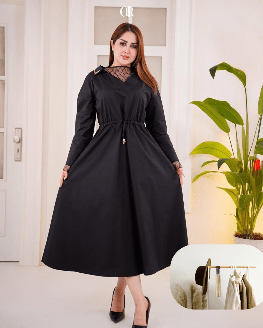 فستان اسود نوعيه ممتازة