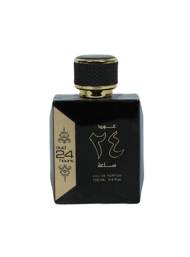 عطر عود 24 ساعة من ارض الزعفران Oud 24 Hours للرجال 100 مل