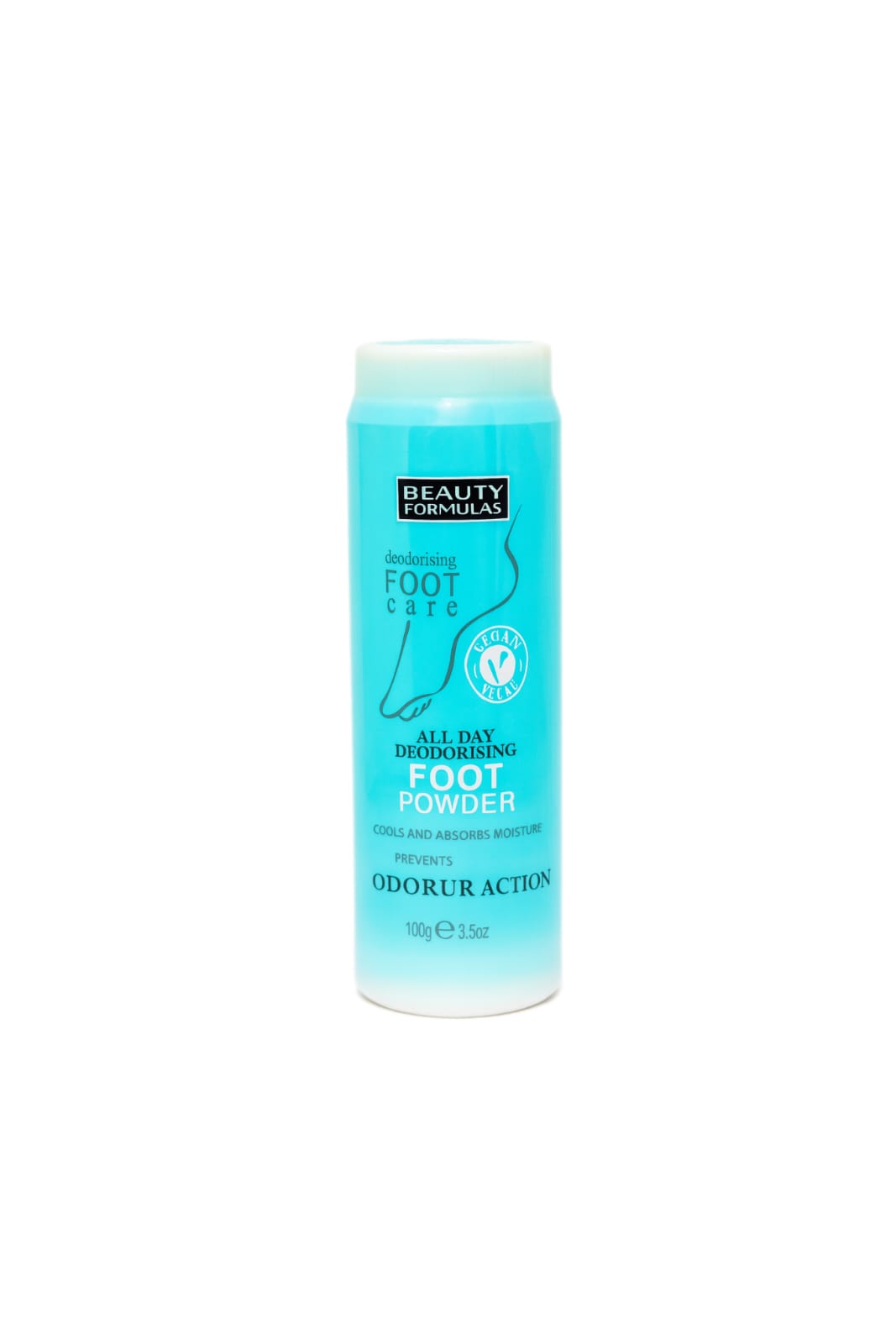بودرة إزالة رائحة القدم بيوتي فورمولا – للعناية بالقدمين طوال اليوم Beauty Formulas Foot Care Deodorising Foot Powder – All Day Freshness