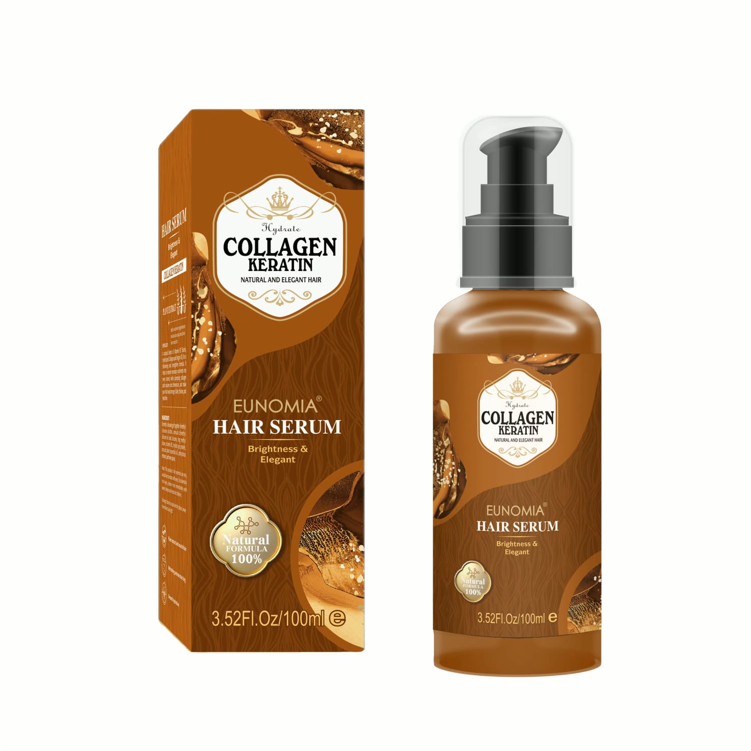اينوميا سيروم كولاجين كيراتين 1000مل| EUNOMIA Collagen Keratin Hair Serum