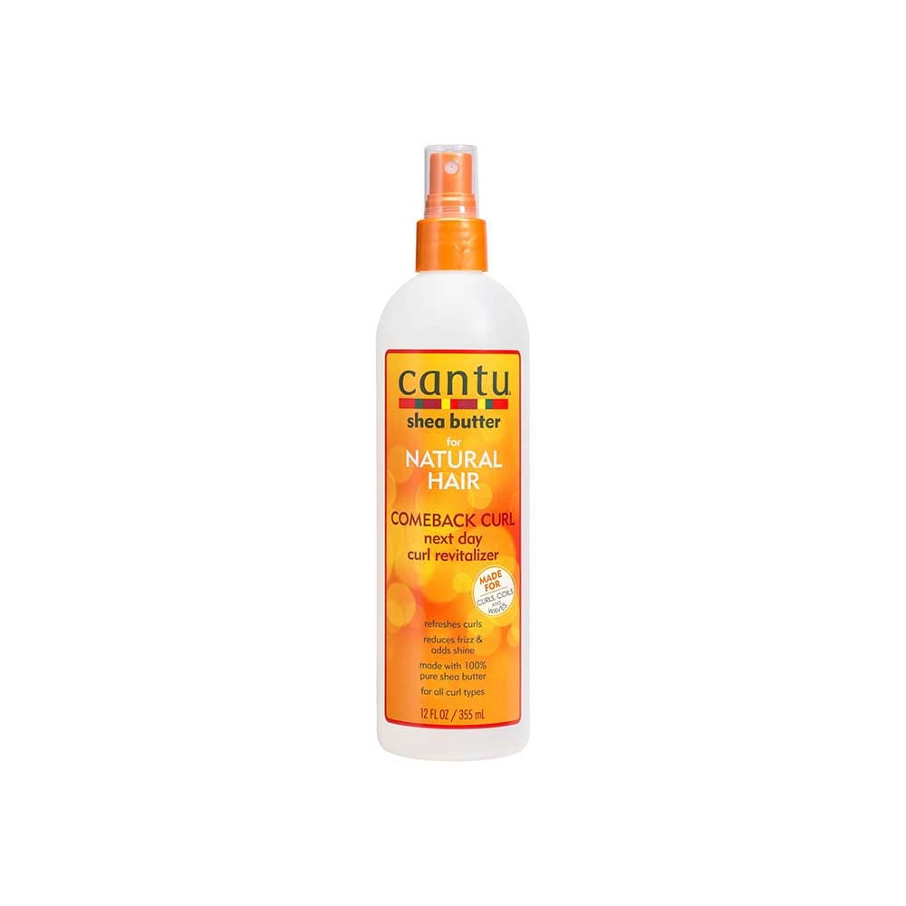 كانتو بخاخ بزبدة الشيا للشعر الكيرلي 355 مل| CANTU Shea Butter Comeback Curl Next Day Curl Revitalizer