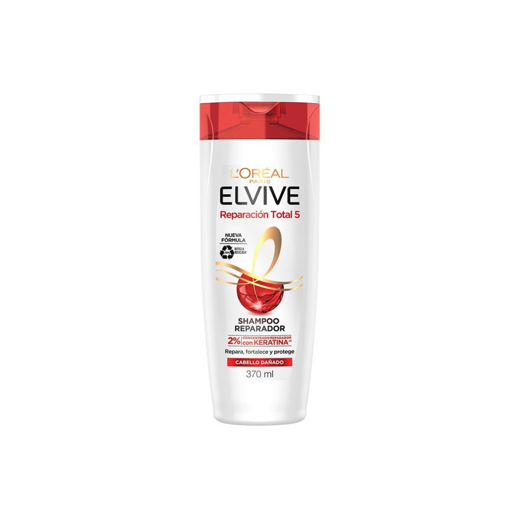 لوريال باريس شامبو شعر ريبير توتل 5 370 مل | L’OREAL PARIS Shampoo Reparacion Total 5