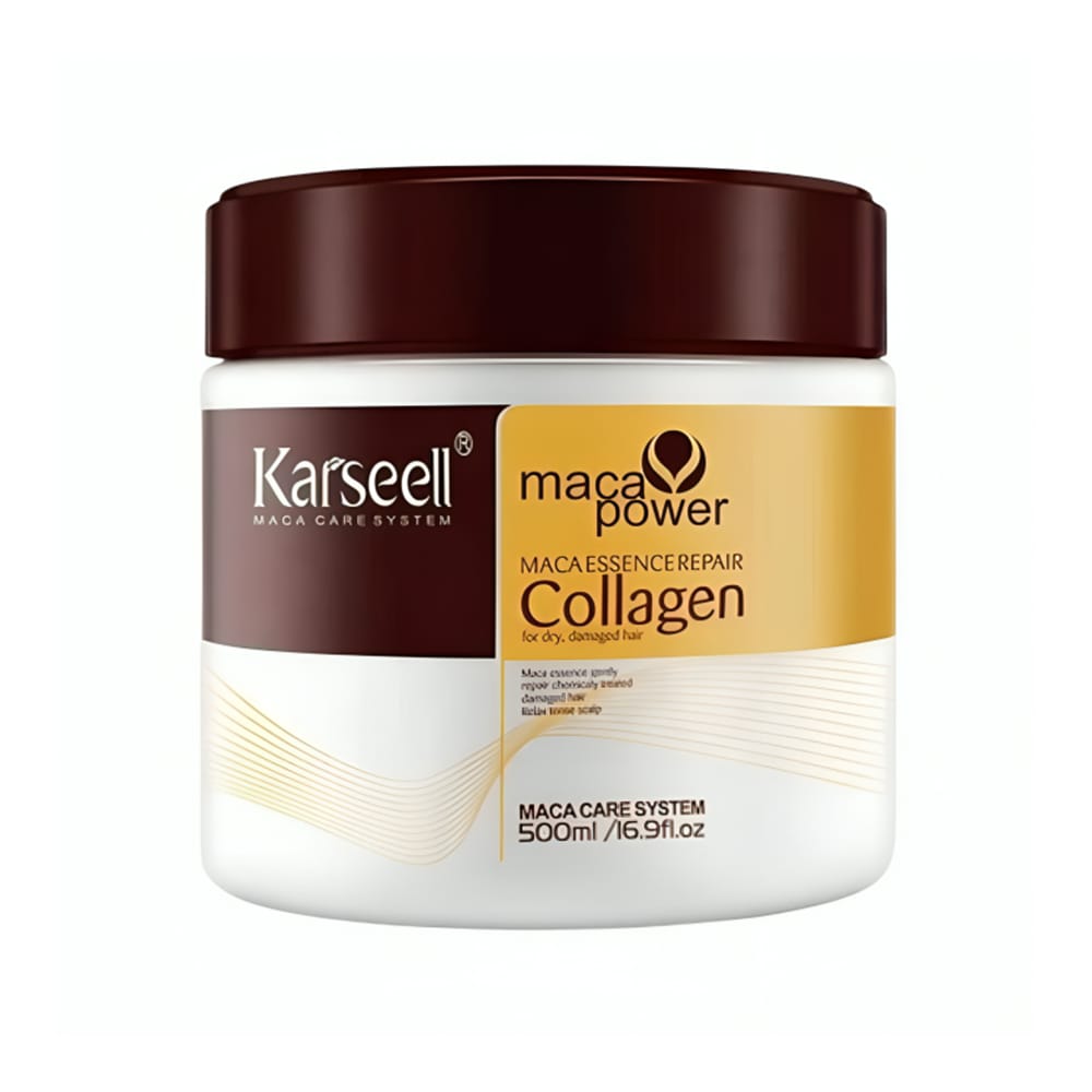 كارسيل ماسك الكولاجين للشعر Maca power Karseell Hair Mask Collagen for Dry Damaged Hair 500 ml