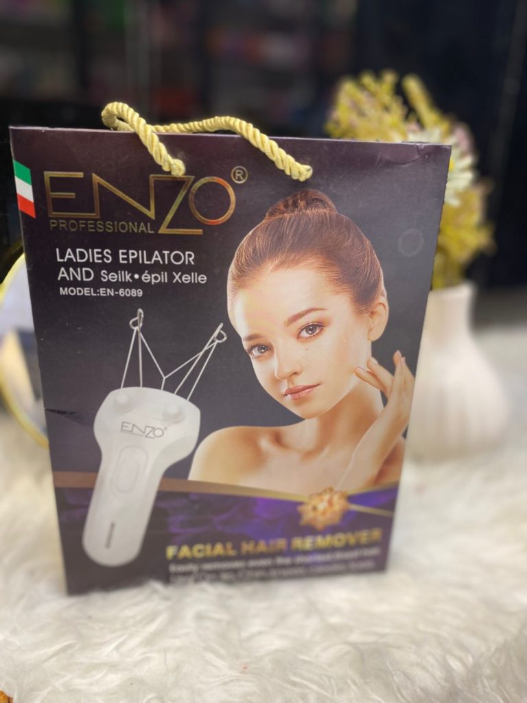 ENZO Professional Ladies Epilator – EN-6089 (آلة إزالة شعر الوجه بالخيط).