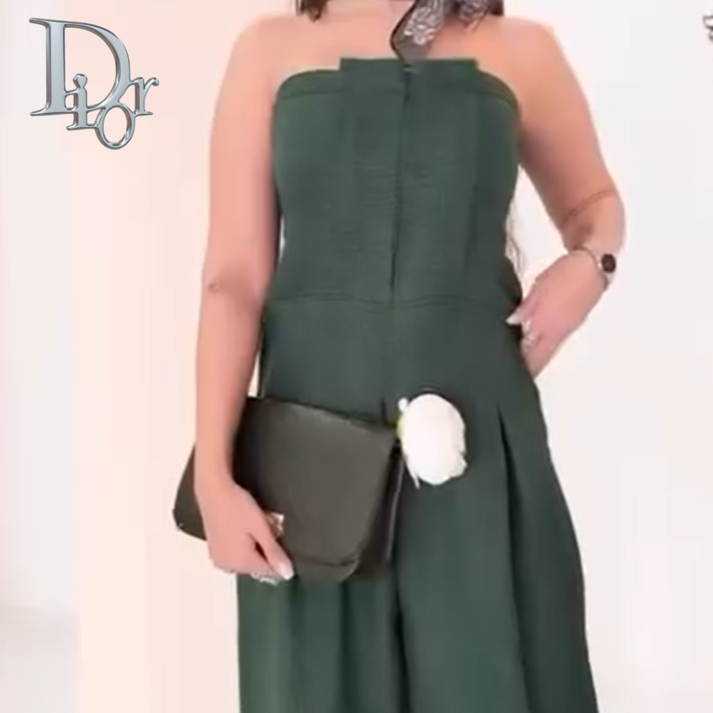 ⁦فستان اسود طاقم كامل كلاسيكي يتناسب مع المناسبات🧥⁩ - الصورة ⁦8⁩