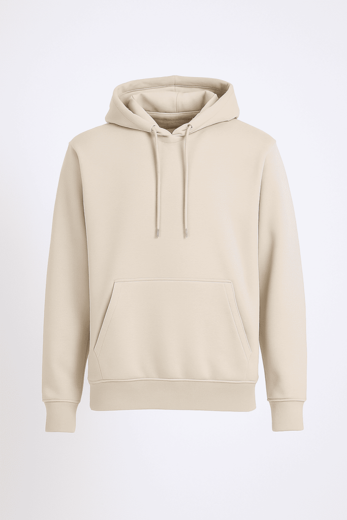 ⁦هودي رجالي بلون أوف وايت (Off White)⁩ - الصورة ⁦2⁩
