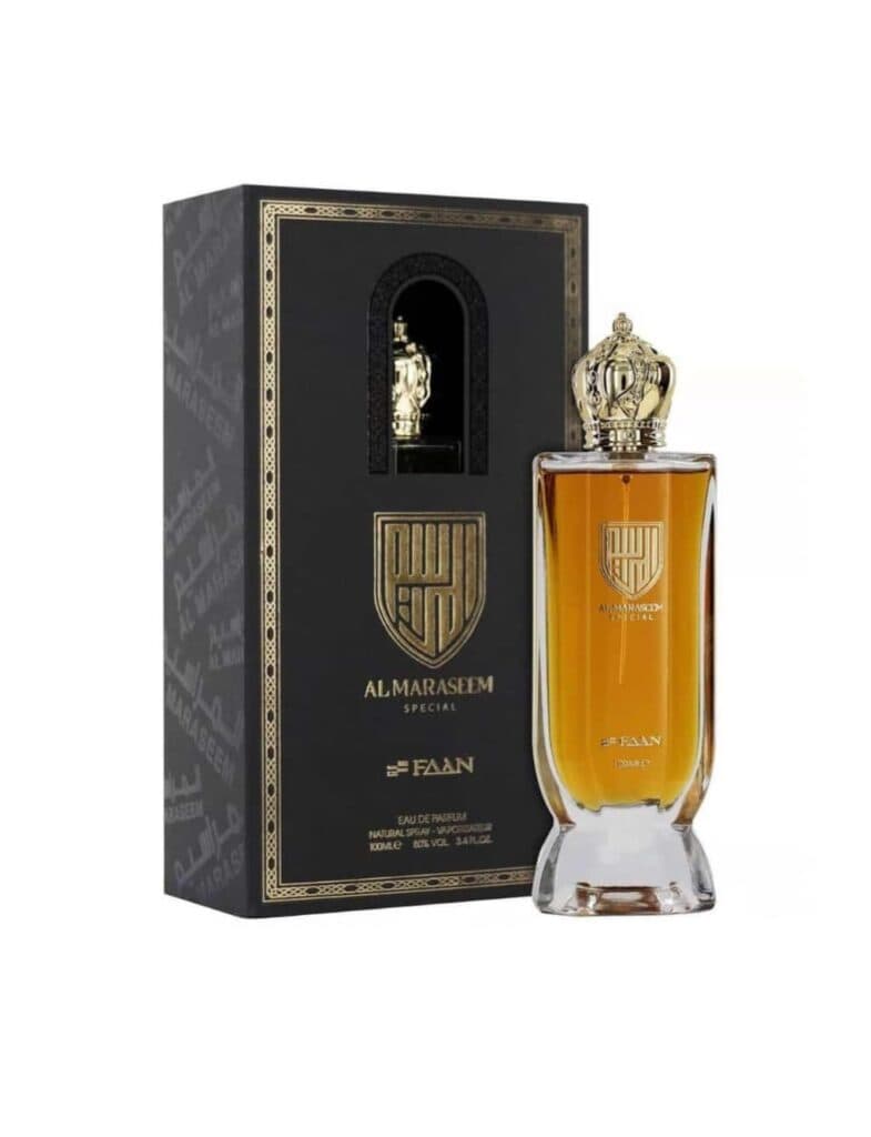 عبارة عن عطر رجالي فخم من شركة الألق للتسويق الإلكتروني.