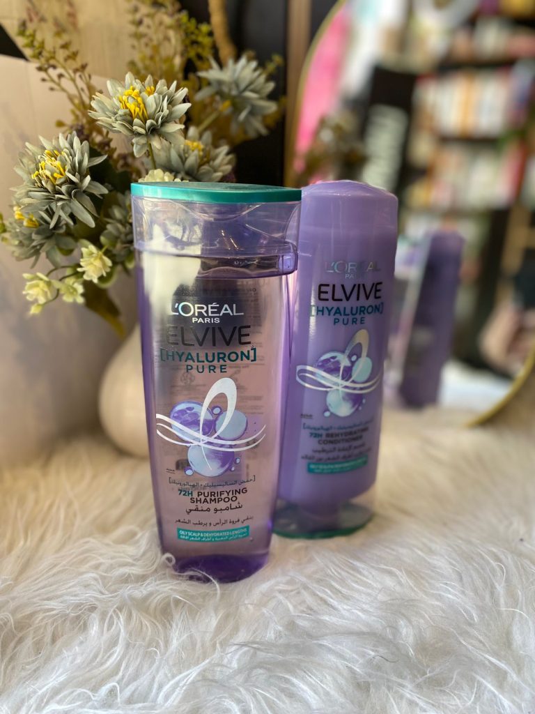 شامبو L'Oréal Elvive Hyaluron1 Pure، وبلسم