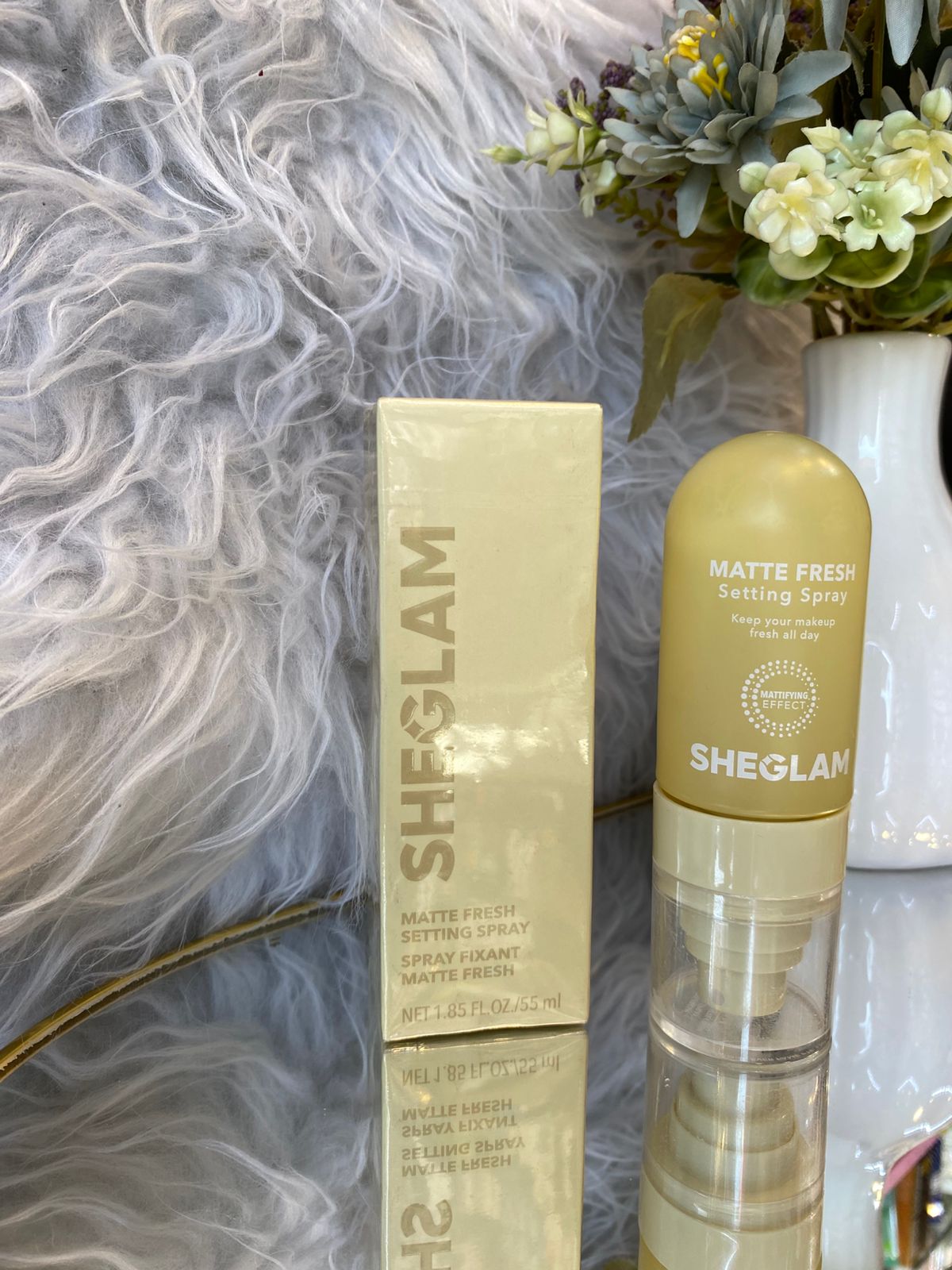 بخاخ مثبت المكياج من Sheglam بمسمى "MATTE FRESH SETTING SPRAY