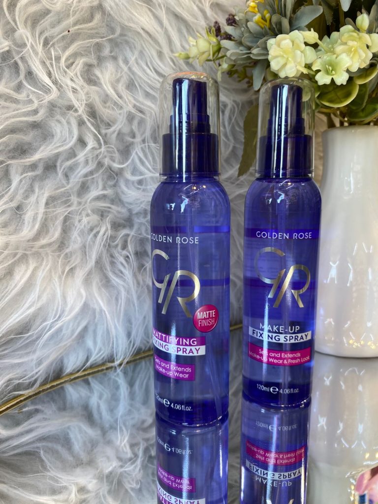 سبري تثبيت المكياج Golden Rose Mattifying Fixing Spray
